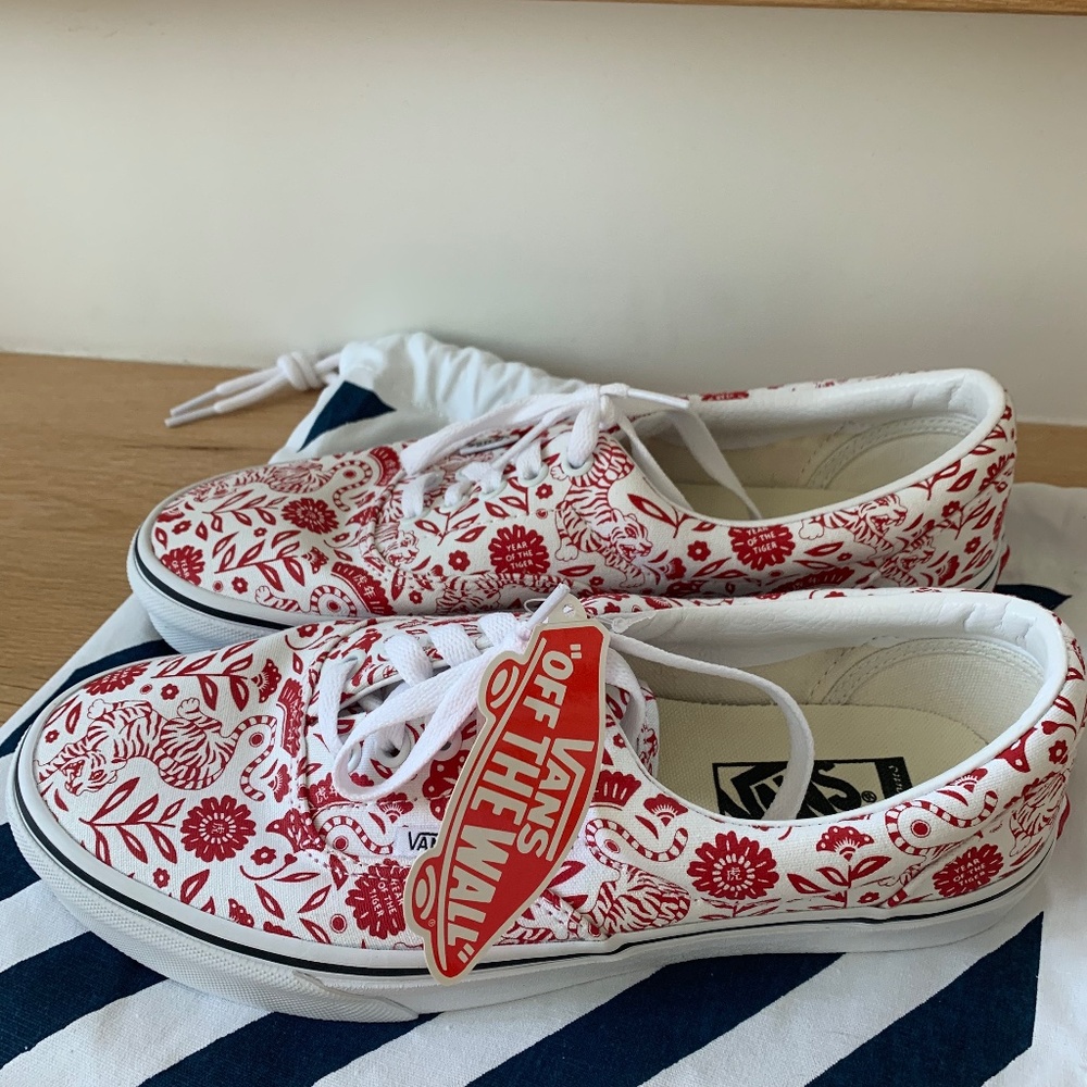 Year of the Tiger custom Vans